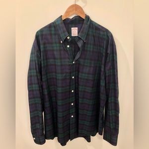 Brooks Brothers Plaid Button-up Shirt